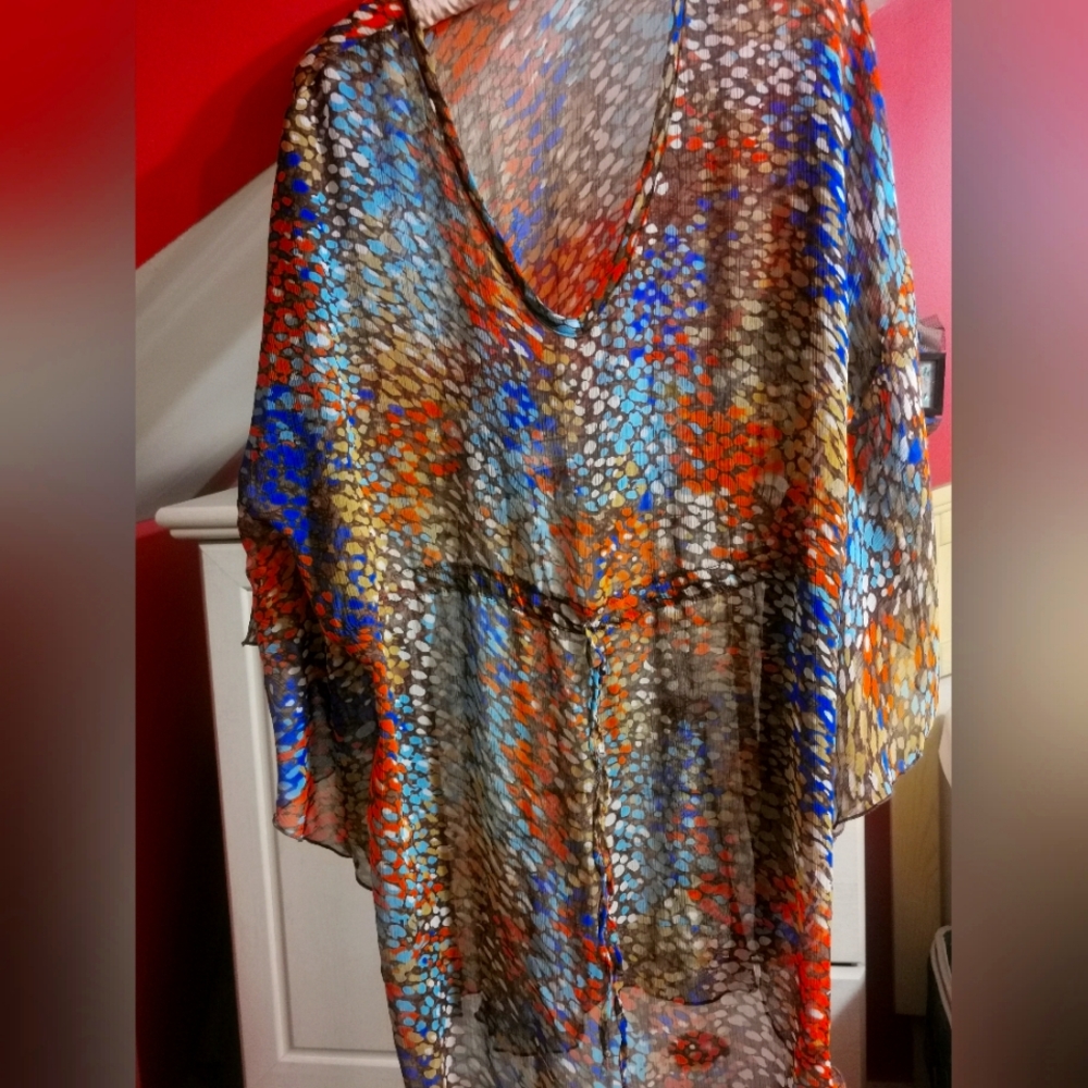 Polka dot kaftan